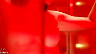 god i love how redhead audrey reid gets covered in best friend's hot cum after riding