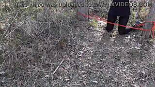 outdoor milf blows deep bonds creampies in three wild scenes