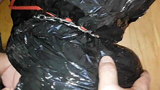 hey, check out larve sophie all mummified and totally submissive...