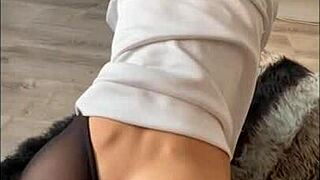 latina babe with dildo teases want my mexican ass in stockings fucked hard tonight