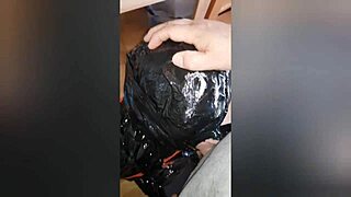 hey, check out larve sophie all mummified and totally submissive...