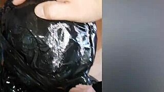 hey, check out larve sophie all mummified and totally submissive...