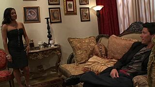 Curvy Brunette Claudia Valentine Fucked Hard and Titty Fucked Roughly