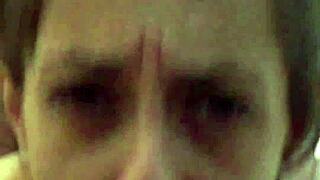 candie cross poses naked on camera while getting fucked deep then facial cumshot