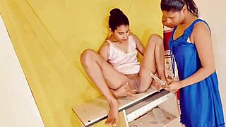Uttaran20 Pounds Desi Lesbians with Intense Toy Action Fury
