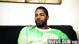 Mofos Milfs Like It Black Lube Slips Granny Claudia Atkins onto Rough Black Cock Anal!