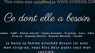 french femdom couple delivers intense humiliation to submissive partner