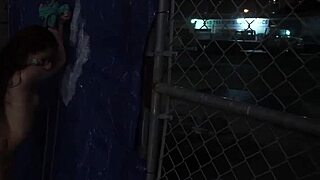 skinny teen anya olsen bound dominated rough outdoor public big pussy bang