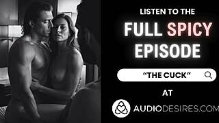 Wife, isn't it hot watching you take that cock while hubby's humiliated nearby?