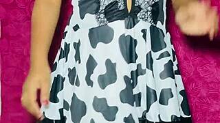 desi bhabhi rides dildo to creamy solo finish