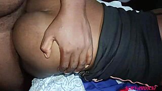 check out these amateur couples banging hard doggystyle with monster cocks showing through