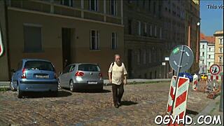 mad old dude laps young teen pussy missionary before rough fuck