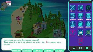 hey lets play paradise island she blows him right in the orchard