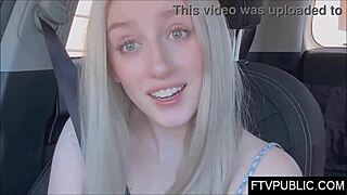 new girl tries porn with public flashing