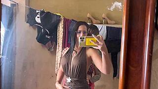 naughty stepmom moans from stepdaughter's hungry pussy licking and drool