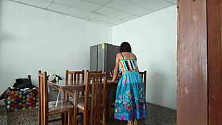 wanna see this sinful maid spread her pretty pussy wide?