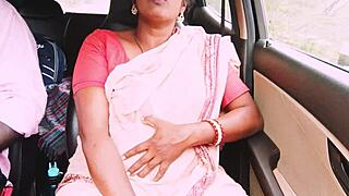 Indian Maid Fucks Hard In Car With Dirty Telugu Talk