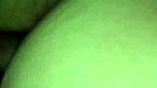 pregnant milf wife gapes oozing creampie cum from hard sex