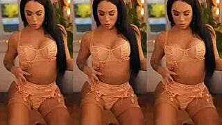 FERNANDA SALLIMENY HOT BRAZILIAN TRANS FUCKS IN FRANCE!