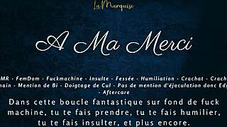 a ma merci... french femdom joi whispers make you stroke so good