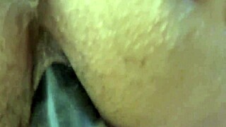 bbw housewife bends over for husband's intimate homemade anal pounding at home