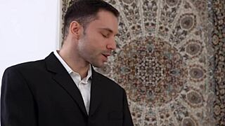 Flexible Nicole Murkovski Takes Oiled Threesome Massage