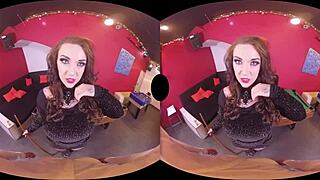 curvy european bbw goth brunette with huge natural tits and tattoos sucks fat cock deep