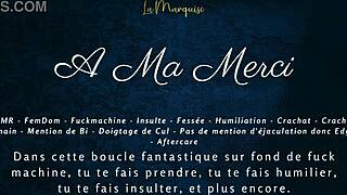 a ma merci... french femdom joi whispers make you stroke so good