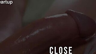 i rub my swollen wet pussy lips close up until juices drip everywhere