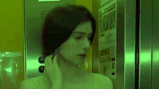 cute brunette teen nezuko rides cowgirl then bends for doggystyle pussy pounding