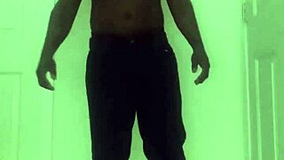 she keeps singing and dancing wildly just for fun without stopping