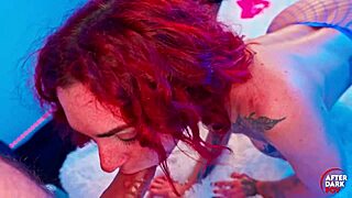 Hard Anal Assfucking Busty Tattooed Redhead Juiswild Takes Monster Cock Deep