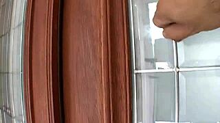 jezebelle bond and harmony rose rip clothes and fuck shaved pussies deep with huge dildos.