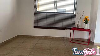 18yo Latina Begs for Hard Anal Betrayal in Tight Ass