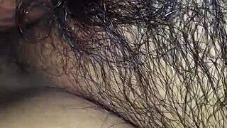 thick bitch's hairy wet pussy craves that hungry cock deep