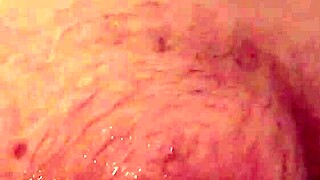 my wife fingers my arse hard while i smash her pussy in wild anal play