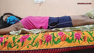 horny indian wife fingers her wet pussy on video to excite her husband at the ranch