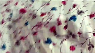 Meu safado pounds my fat ass for first time with dildo foreplay in bedroom