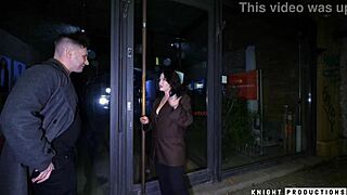 peachy alice chokes on huge cock gagging deepthroat sloppy spit cum covered tits