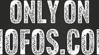 Harmony rivers pussy throbs after clit massage then takes warm load all over shaved lips bent over sofa riding big cock