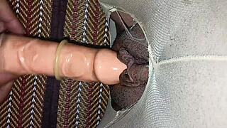 Young maid trades dirty cash sex for rough anal pussy mouth pounding