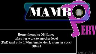 horny brazilian therapist ob honey craves monster dap anal assfucking from four guys