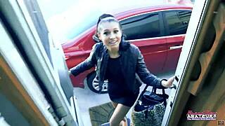 Busty Inked Cutie Raven Lane Sucks Cock Then Gets Pounded Hard!