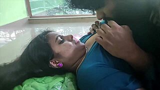 kissing groping my chubby indian wife's big ass bedroom sweetly