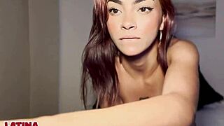 Latina teen's first porn casting ends with old man's creampie in tiny pussy