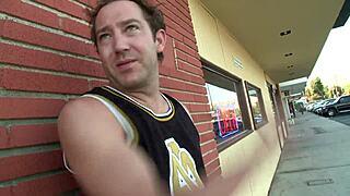 blonde milf secretary mellanie monroe wraps big tits around cocks for promotion