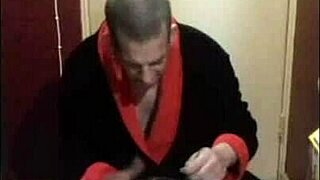 Bisexual Hunk Gorges on Piss-Drenched Cum-Soaked Coco Pops Breakfast Orgy