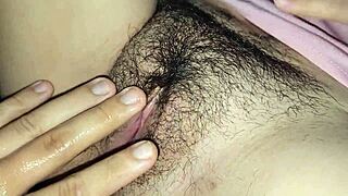 I sneak into church and fuck tight juicy sister pussy creampie filling her hairy wet folds first time taboo