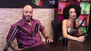 best moments lady snow lord kenobi sensual cast with top black guy part 2 on sheer red!