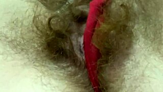 hey watch my hairy big clit pussy drench dirty panties while cumming hard??